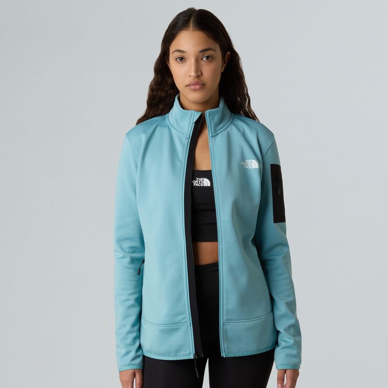 Bluza damska The North Face Mistyescape Fleece blue eclipse/black 4