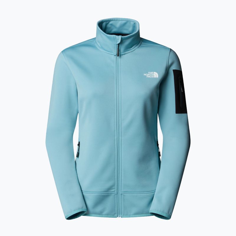 Bluza damska The North Face Mistyescape Fleece blue eclipse/black 5