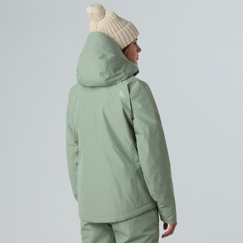 Kurtka narciarska damska The North Face Descendit slate moss 3