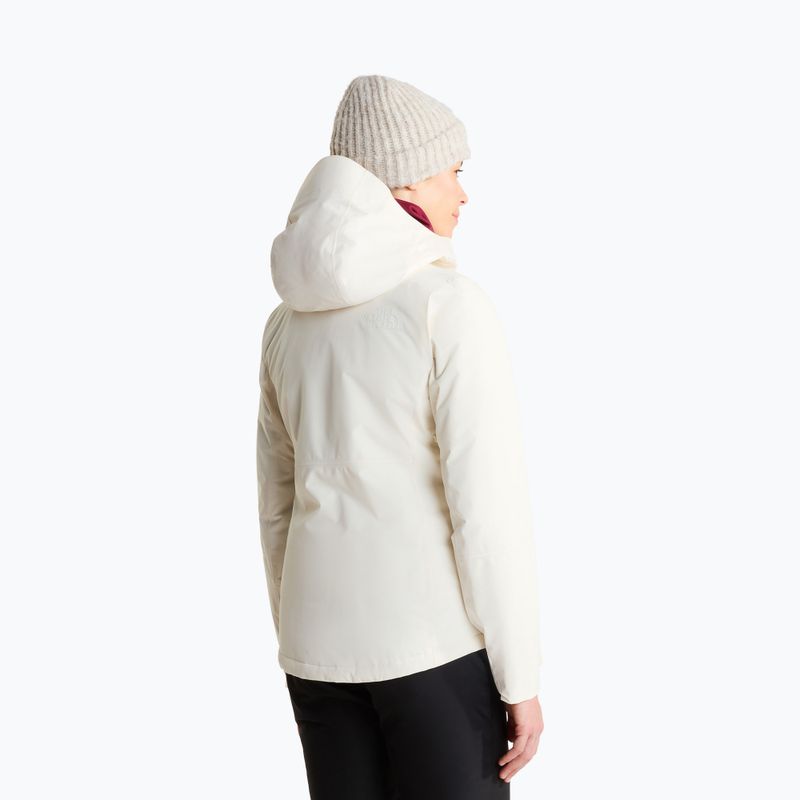 Kurtka narciarska damska The North Face Descendit white dune 3