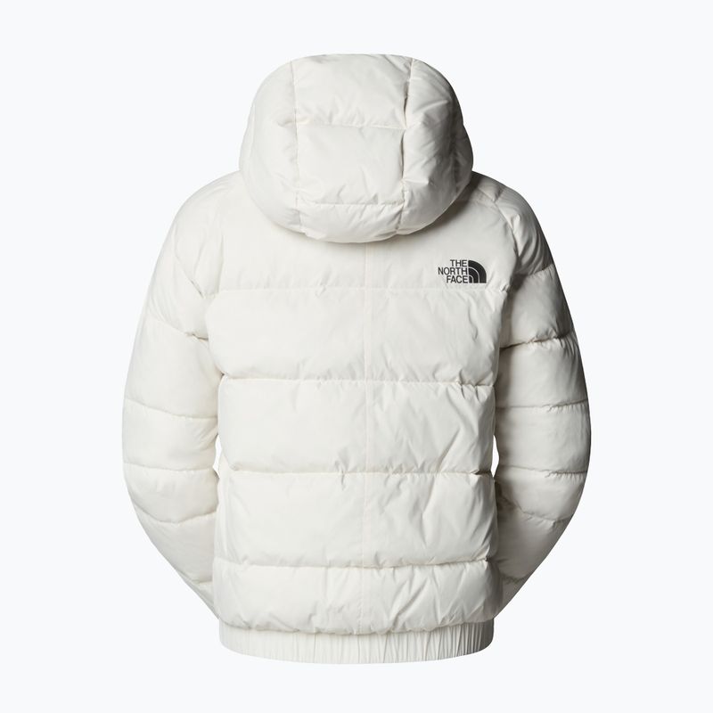 Kurtka puchowa damska The North Face Hyalite Down Hoodie white dune 3