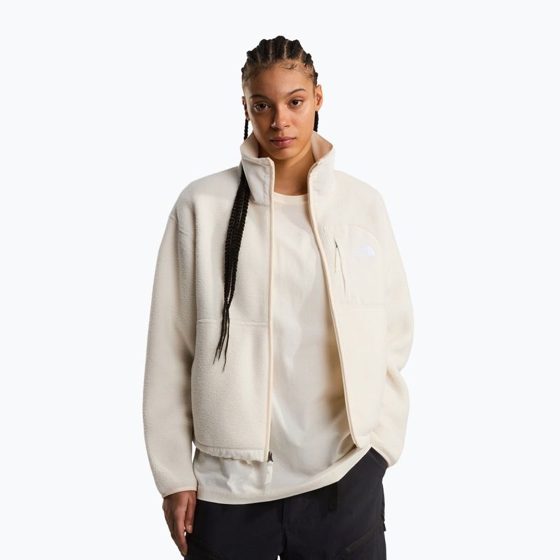 Bluza polarowa damska The North Face Yumiori Off Peak Full Zip white dune 4