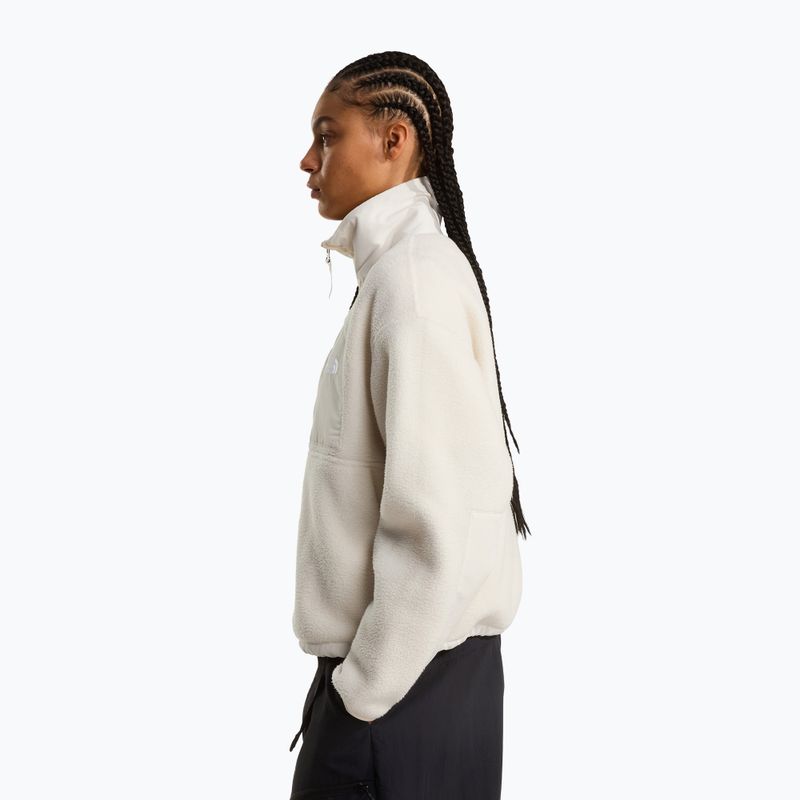 Bluza polarowa damska The North Face Yumiori Off Peak Full Zip white dune 5