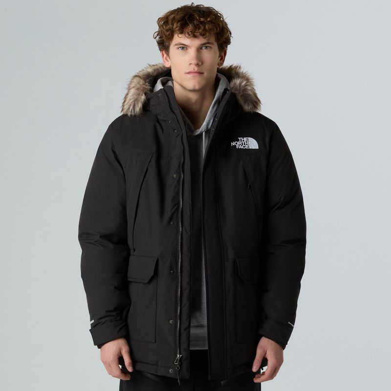 Kurtka ocieplana męska The North Face Mcmurdo Parka black/black 4