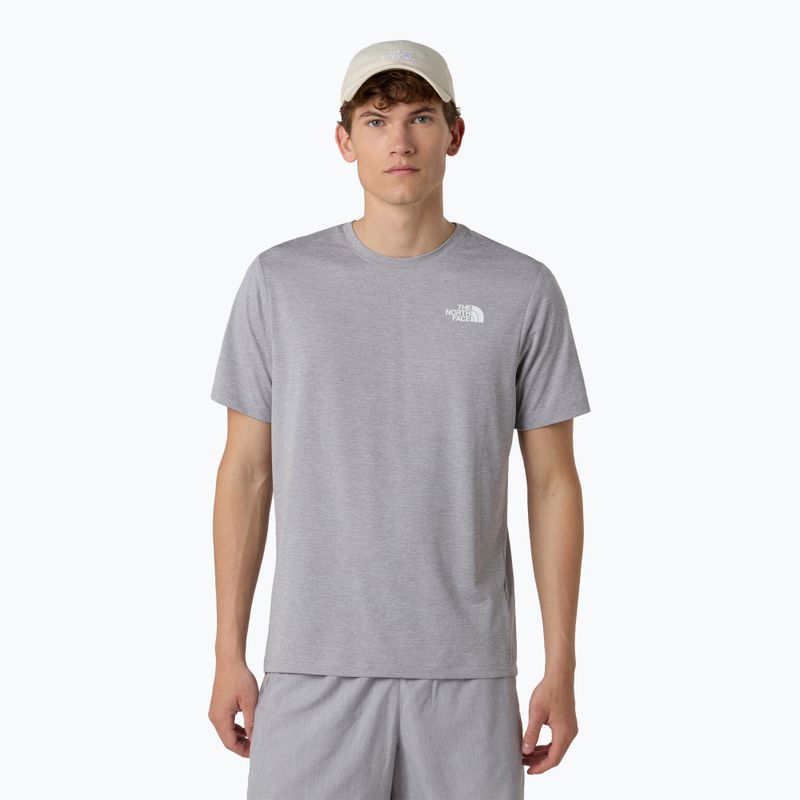 Koszulka męska The North Face 24/7 Reg pale grey heather