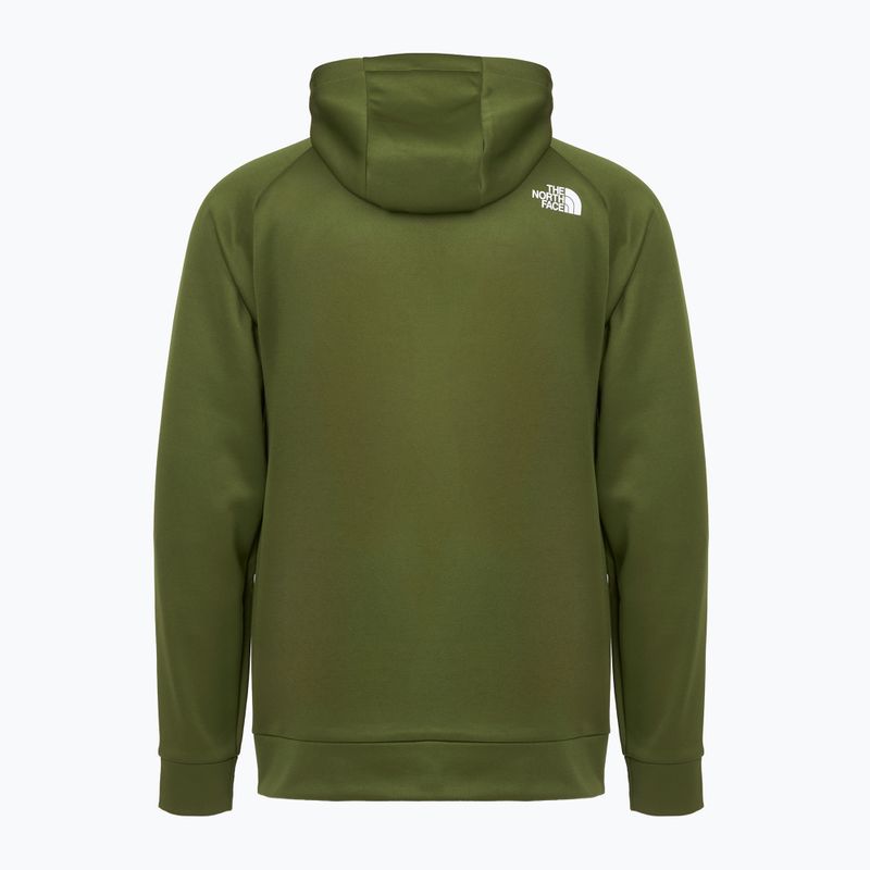 Bluza męska The North Face Reaxion Fleece Full Zip Hoodie woodland green/black 2