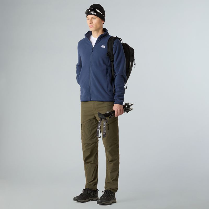 Bluza polarowa męska The North Face Glacier Fleece summit navy 2