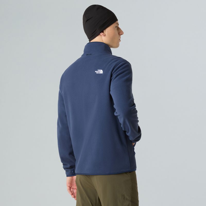 Bluza polarowa męska The North Face Glacier Fleece summit navy 3