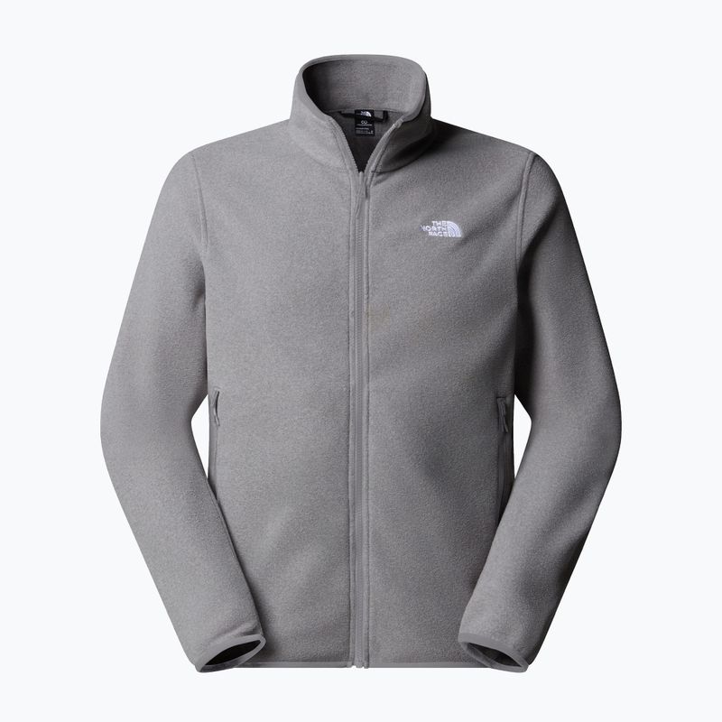 Bluza polarowa męska The North Face Glacier Fleece mid grey heather 5