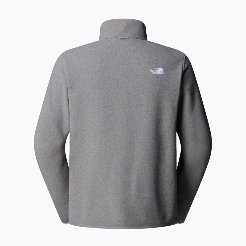Bluza polarowa męska The North Face Glacier Fleece mid grey heather 6