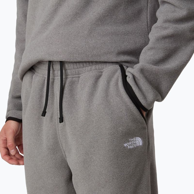 Spodnie męskie The North Face Glacier Fleece mid grey heather 4