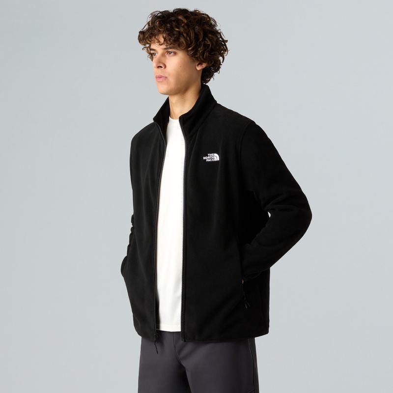 Bluza polarowa męska The North Face Glacier Fleece black 4