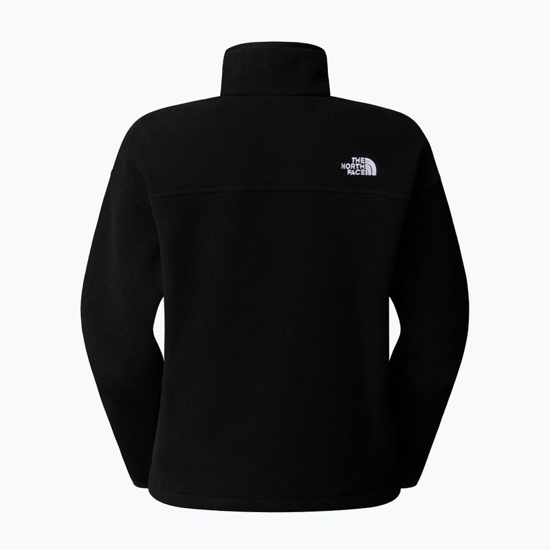 Bluza damska The North Face Glacier Fleece 1/2 Zip Short black 5