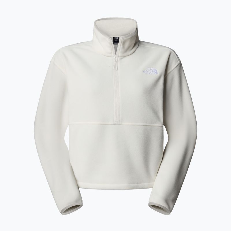 Bluza damska The North Face Glacier Fleece 1/2 Zip Short white dune 4
