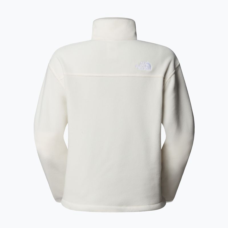 Bluza damska The North Face Glacier Fleece 1/2 Zip Short white dune 5