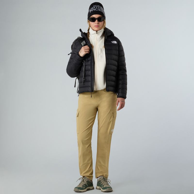 Kurtka puchowa damska The North Face Down Hooded black 2