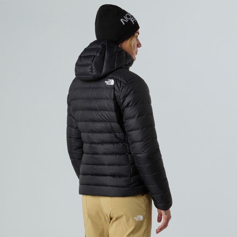 Kurtka puchowa damska The North Face Down Hooded black 3