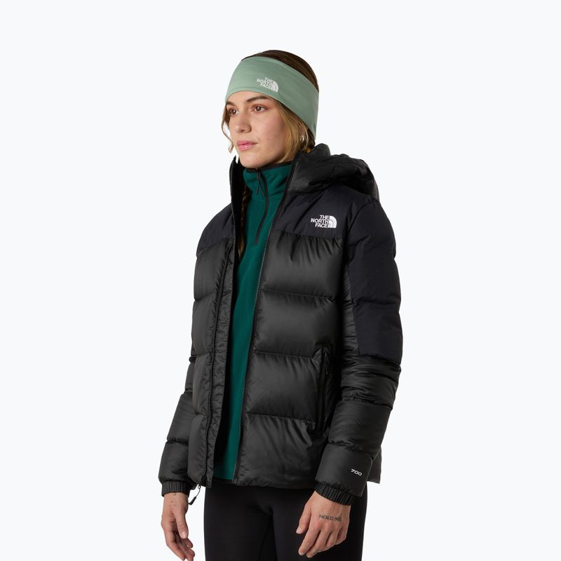 Kurtka puchowa damska The North Face Diablo Down 2.0 Hooded black heather/black 4