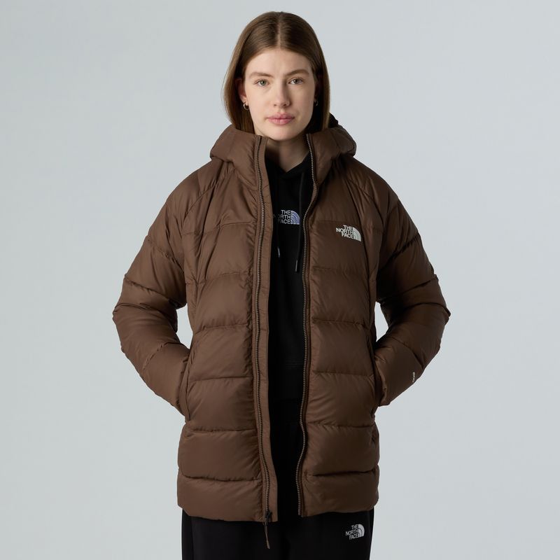 Kurtka puchowa damska The North Face Hyalite Down Parka smokey brown 2