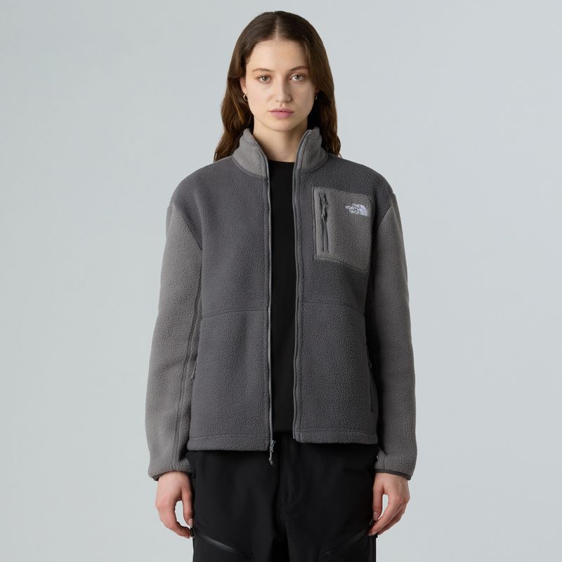 Bluza polarowa damska The North Face Yumiori Full Zip anthracite grey/smoked 4