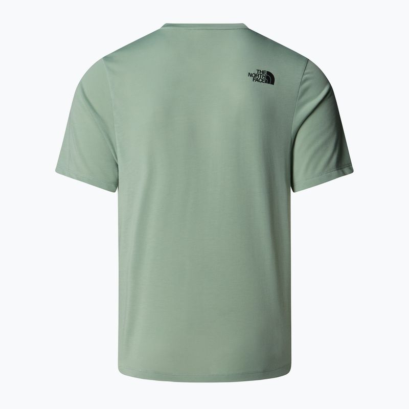 Koszulka męska The North Face Mountain Foundation Graphic state moss 5