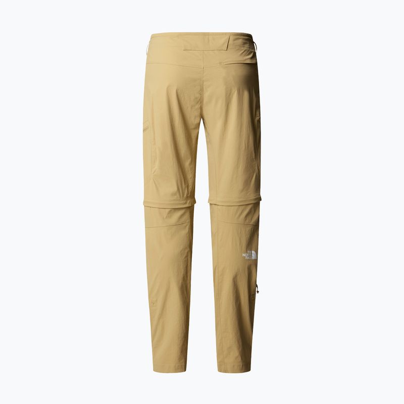 Spodnie trekkingowe męskie The North Face Exploration Regular Tapered Convertible khaki stone 5