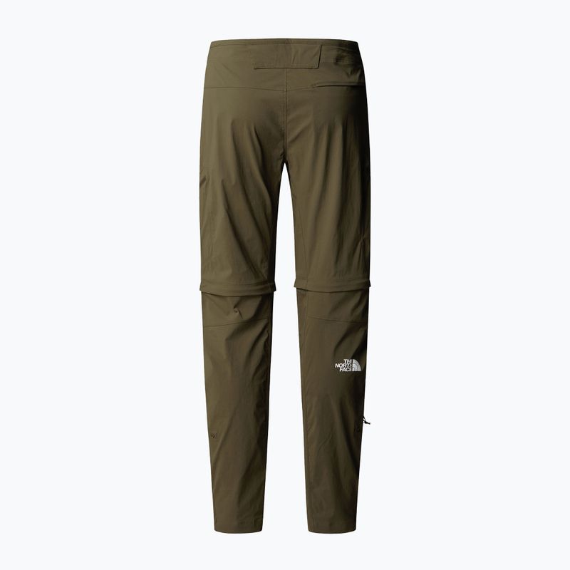 Spodnie trekkingowe męskie The North Face Exploration Regular Tapered Convertible taupe green 6