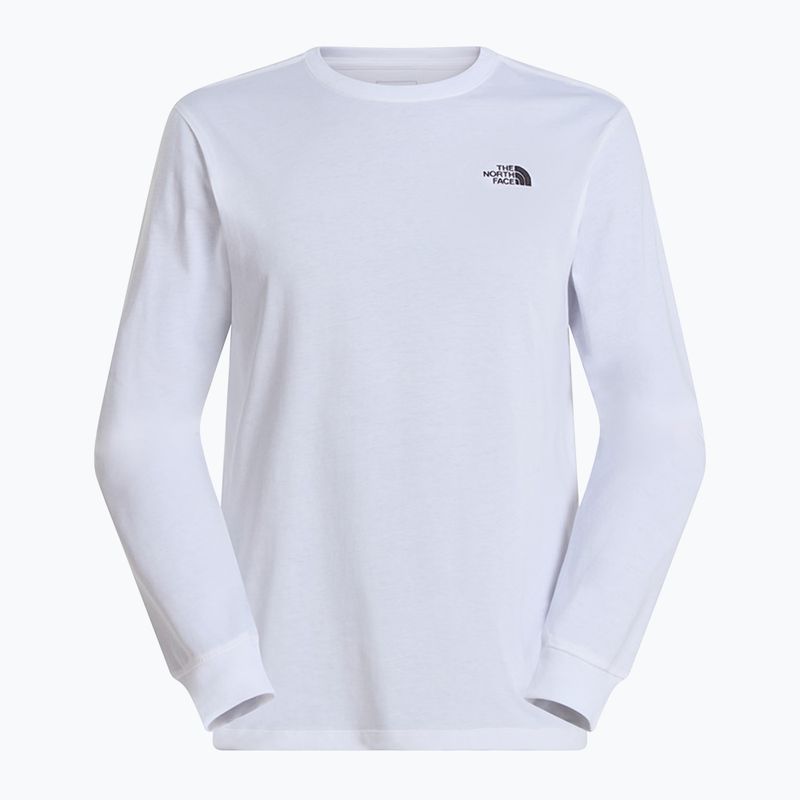 Longsleeve trekkingowy męski The North Face Evolution Simple Dome Regular tnf white 4