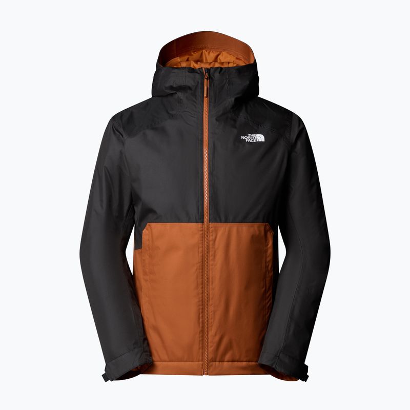Kurtka ocieplana męska The North Face Millerton Insulated burnt umber/black 5