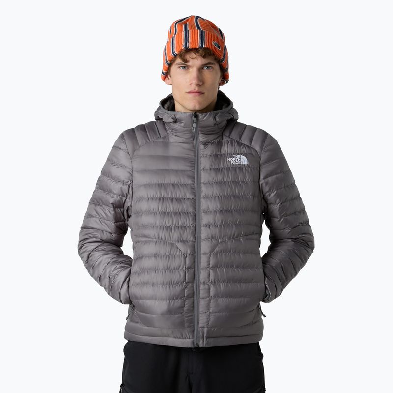 Kurtka ocieplana męska The North Face Huila Synthetic Hoodie smoked pearl