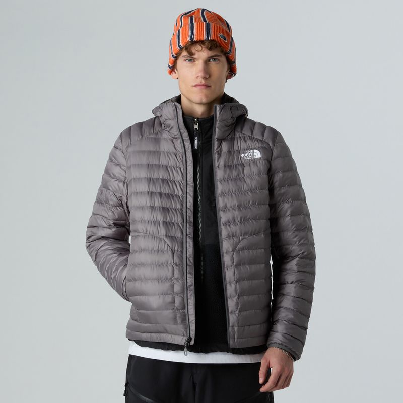 Kurtka  puchowa męska The North Face Huila Synthetic Hoodie smoked pearl 4