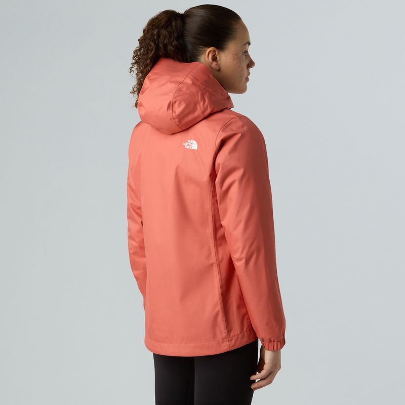 Kurtka przeciwdeszczowa damska The North Face Quest mars dust 3