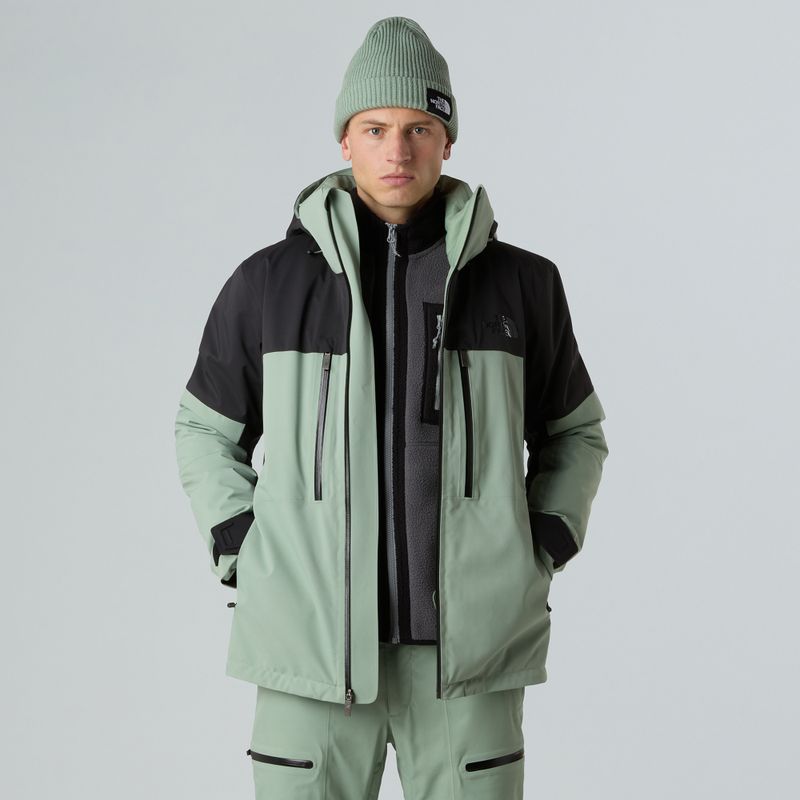 Kurtka narciarska męska The North Face Chakal slate moss/black 4