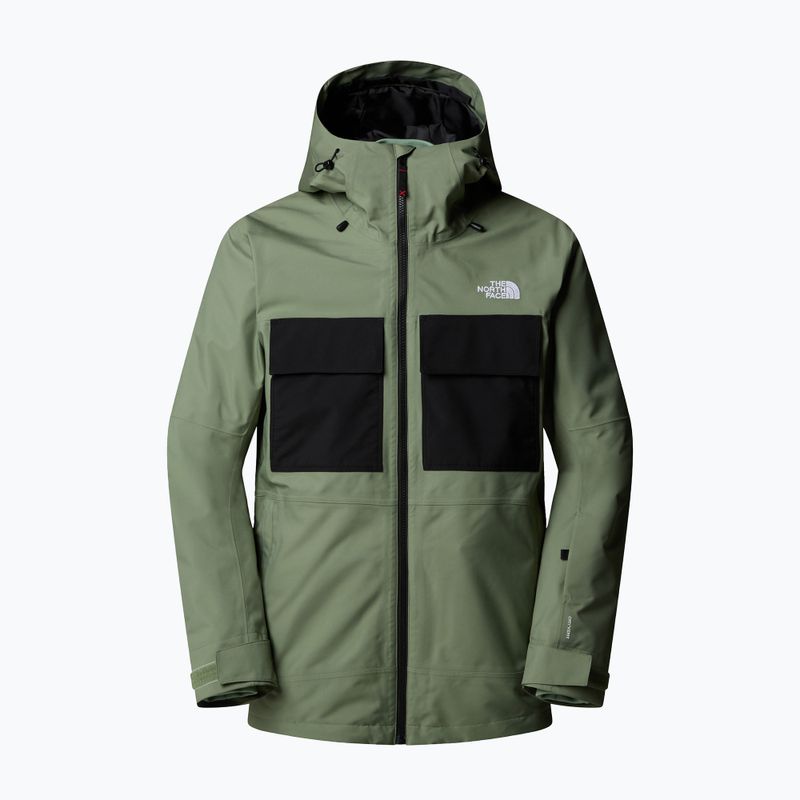 Kurtka snowboardowa męska The North Face Fourbarrel Triclimate bark mist/black 6
