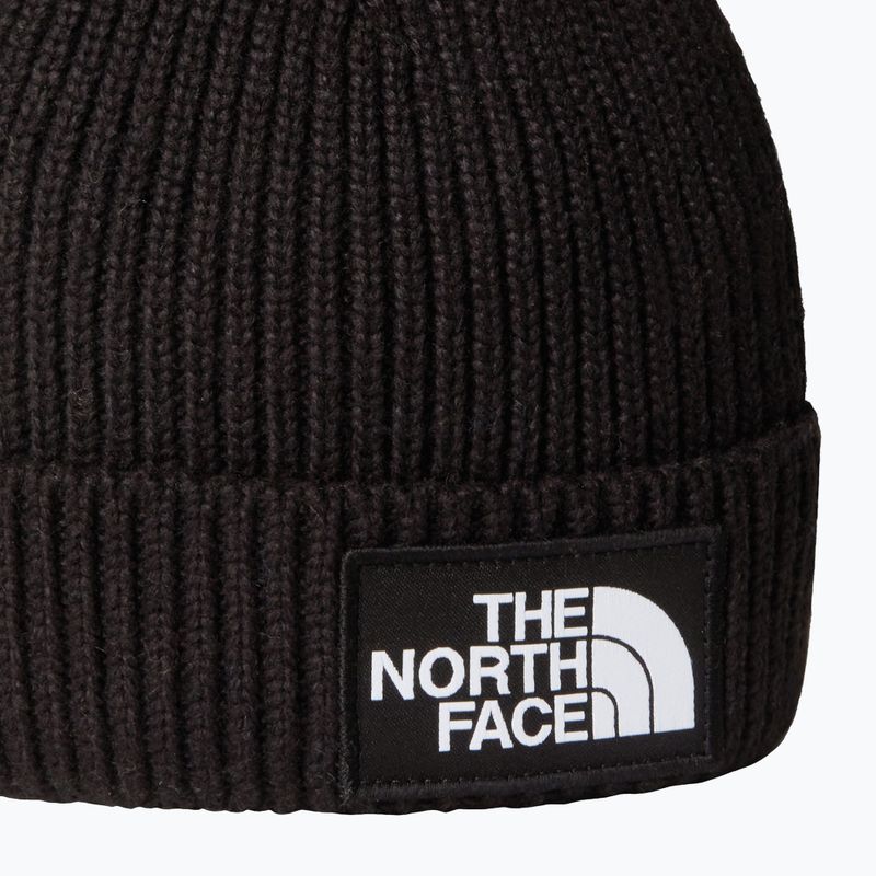 Czapka zimowa dziecięca The North Face Baby Logo Box Beanie tnf black 2