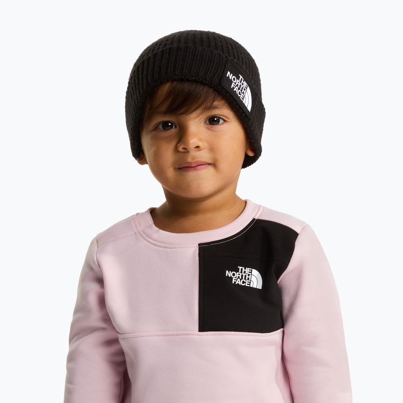 Czapka zimowa dziecięca The North Face Baby Logo Box Beanie tnf black 3