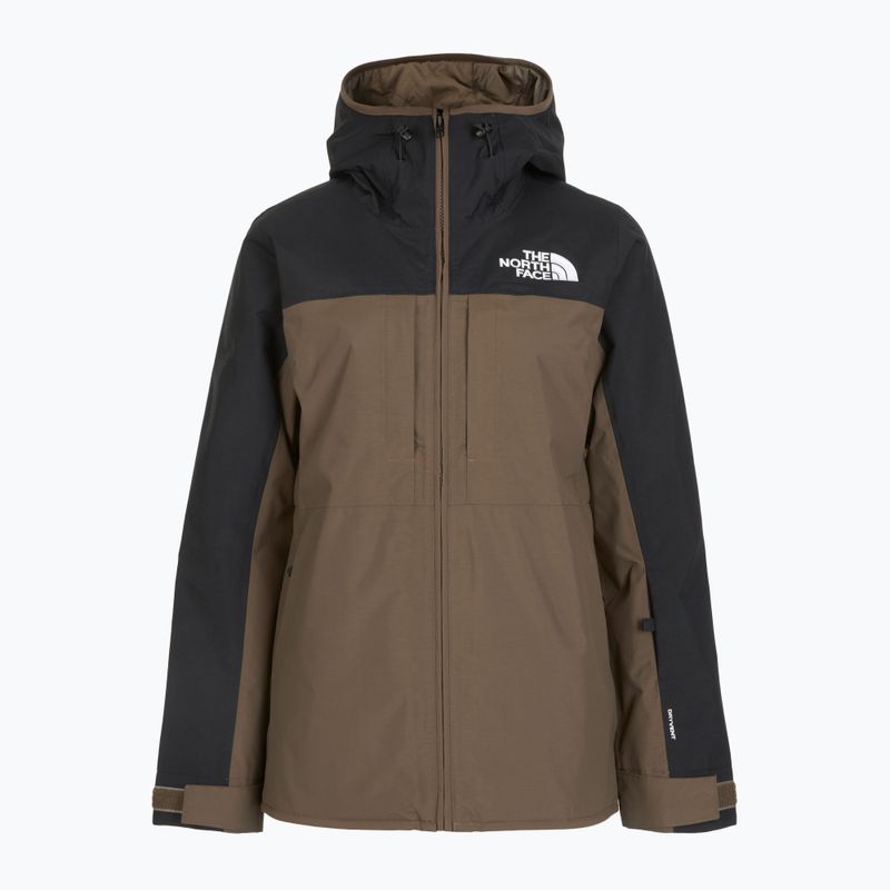 Kurtka narciarska damska The North Face Namak Insulated black/smokey brown 4