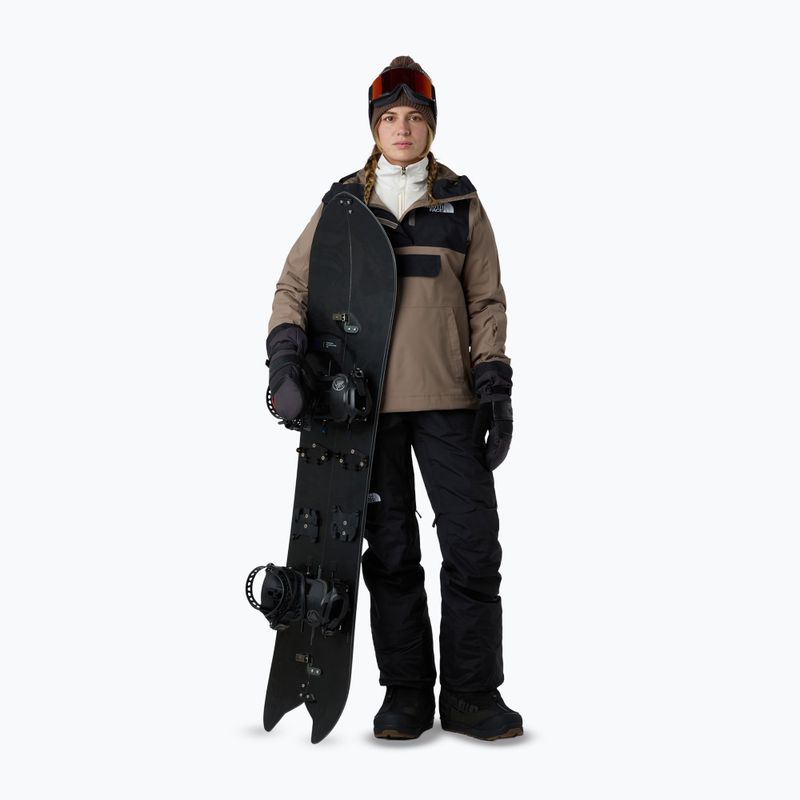 Kurtka narciarska damska The North Face Driftview Anorak mocha brown/black 4