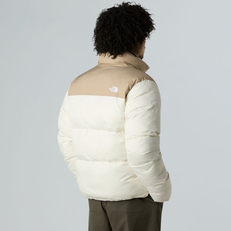 Kurtka ocieplana męska The North Face Saikuru mushroom grey/white dun 3