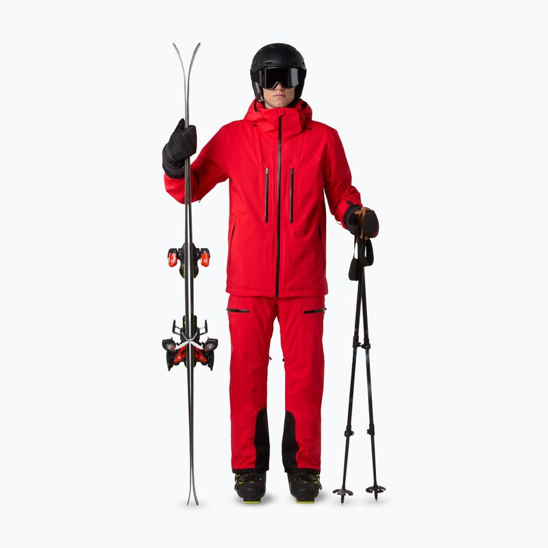 Spodnie narciarskie męskie The North Face Chakal Regular elevation red 2