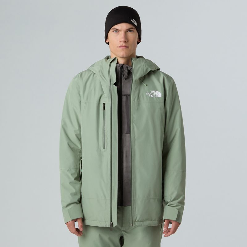 Kurtka narciarska męska The North Face Descendit slate moss 4