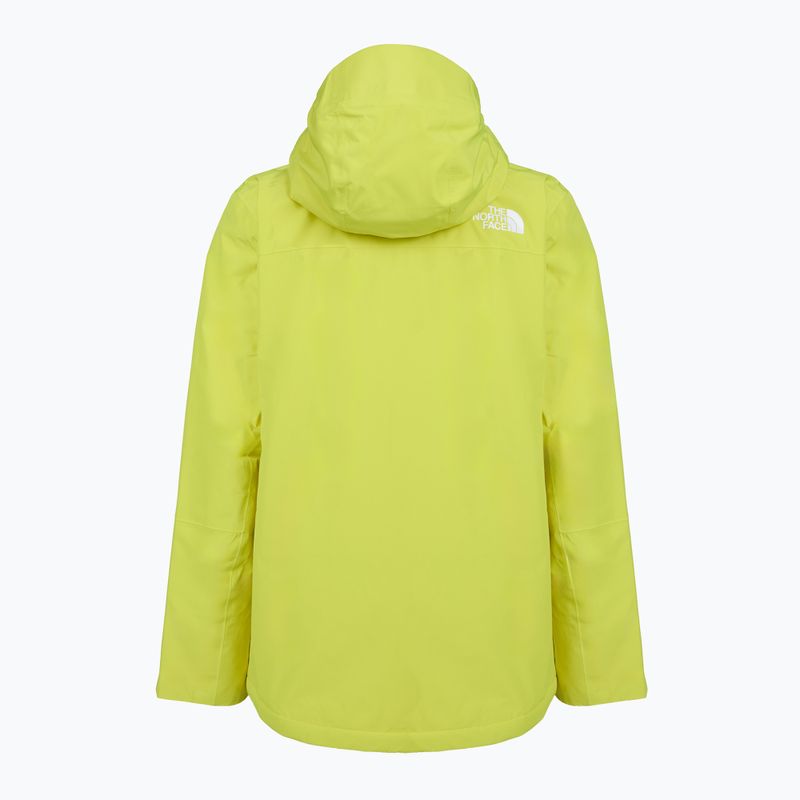 Kurtka narciarska męska The North Face Descendit fizz lime 2