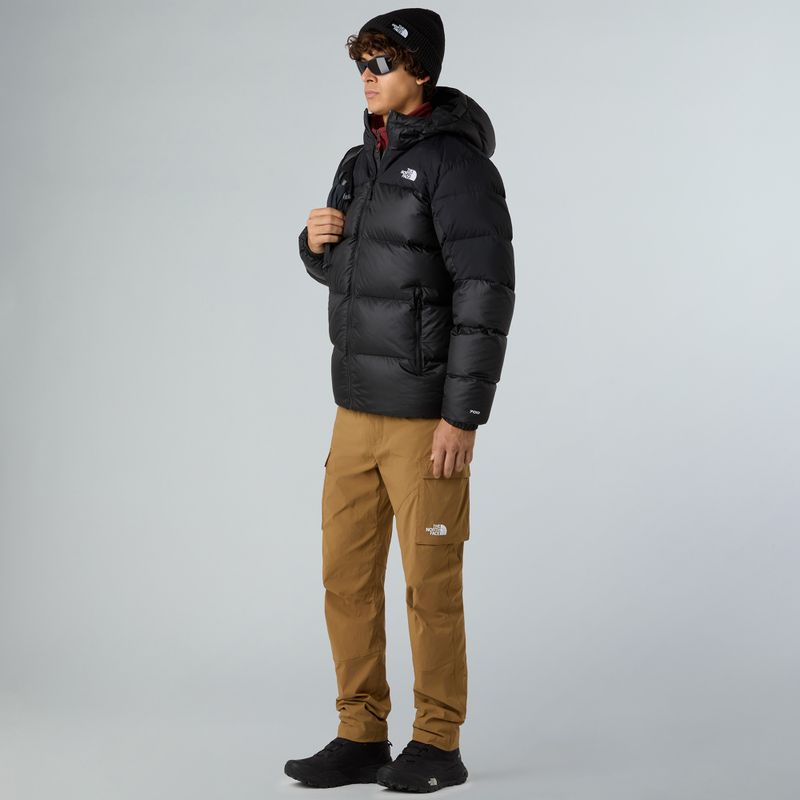 Kurtka puchowa męska The North Face Diablo Down 2.0 Hoodie black/black/recycled down 2