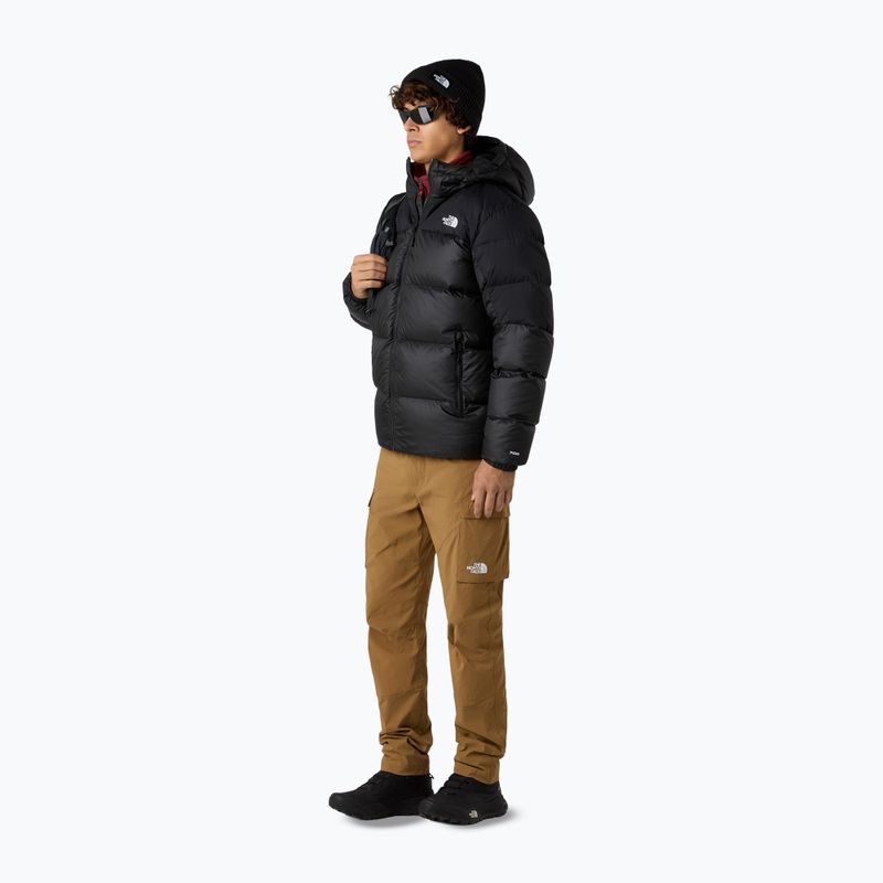 Kurtka puchowa męska The North Face Diablo Down 2.0 Hoodie black/black/recycled down 2
