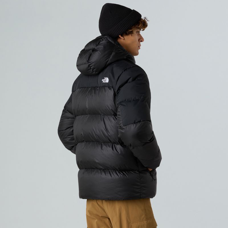 Kurtka puchowa męska The North Face Diablo Down 2.0 Hoodie black/black/recycled down 3