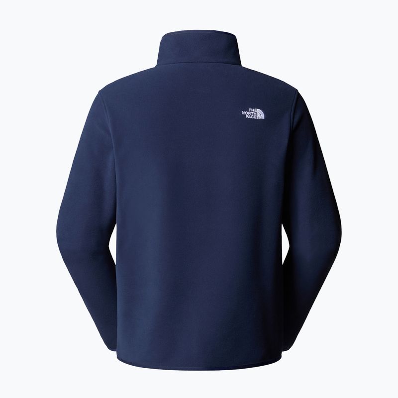 Bluza polarowa męska The North Face Glacier Fleece 1/4 Zip summit navy 5