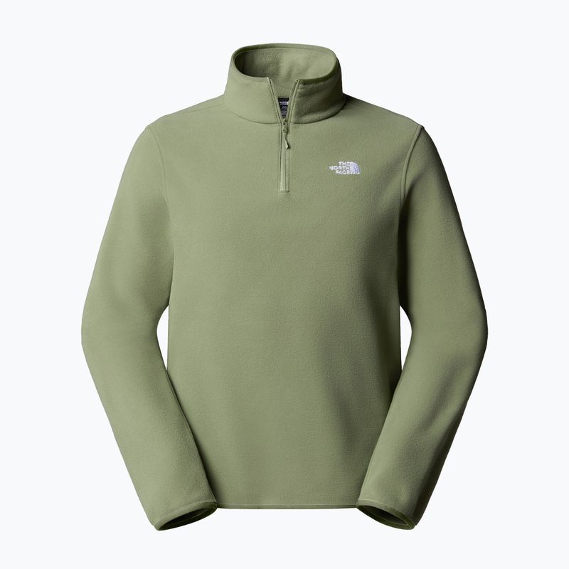 Bluza polarowa męska The North Face Glacier Fleece 1/4 Zip bark mist 4