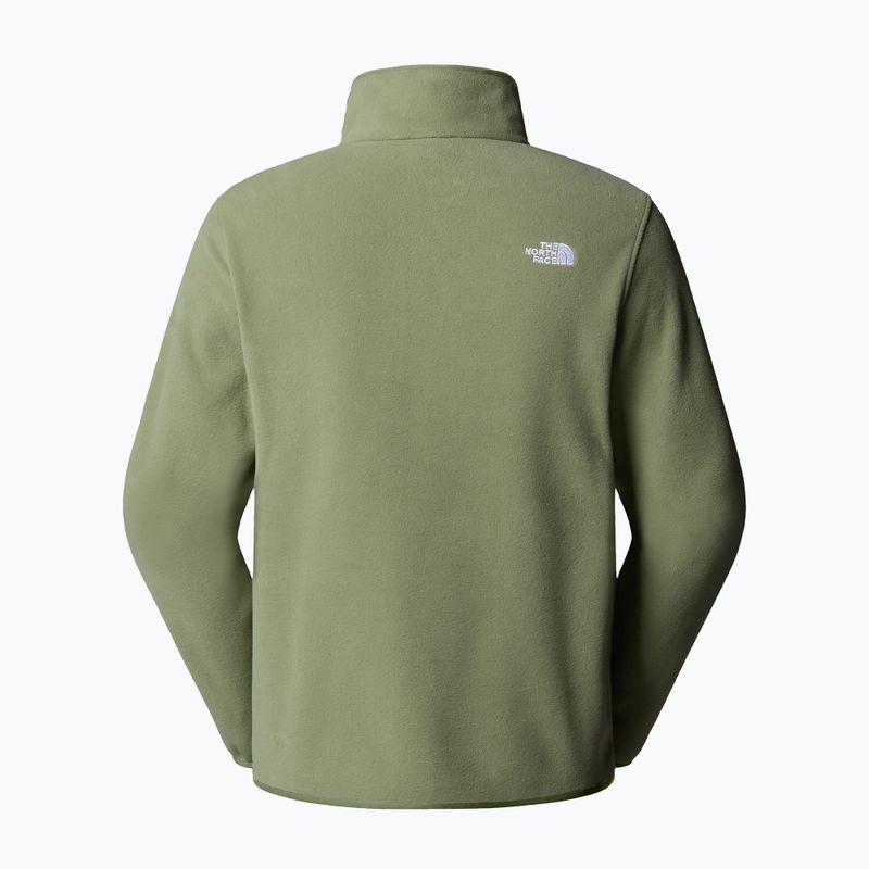 Bluza polarowa męska The North Face Glacier Fleece 1/4 Zip bark mist 5