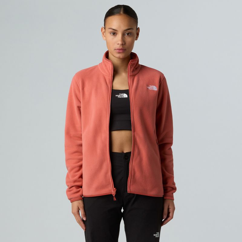 Bluza polarowa damska The North Face Glacier Fleece mars dust 4