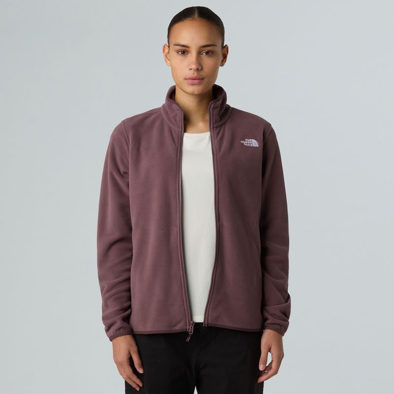 Bluza polarowa damska The North Face Glacier Fleece tawny quartz 4